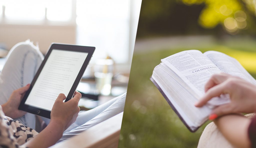 Nên đọc sách online, ebook hay sách giấy?