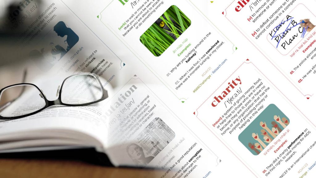 Học tiếng anh - học từ vựng tiếng anh với thử thách 666 ngày