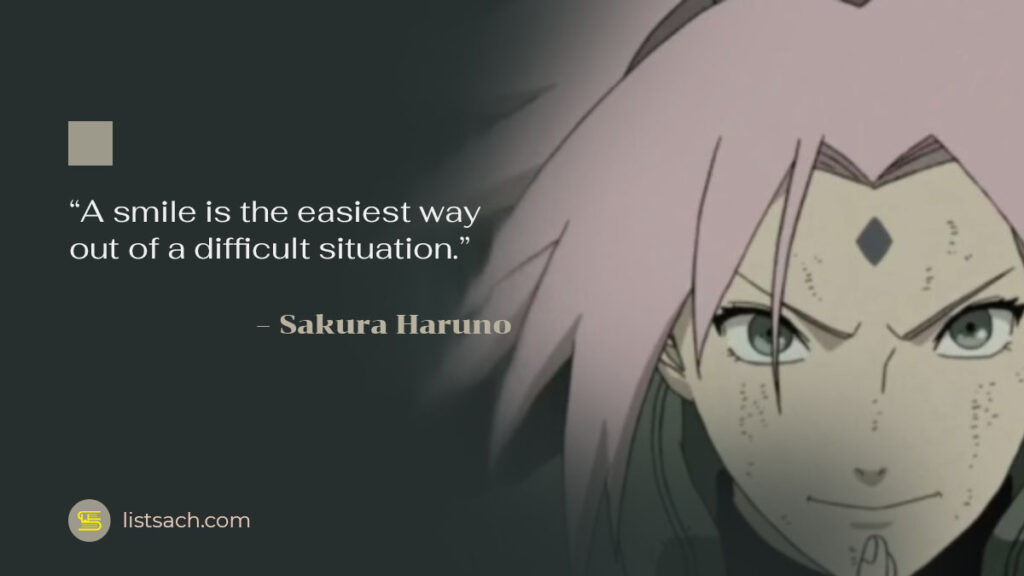 Naruto quotes on life and success - Sakura Haruno