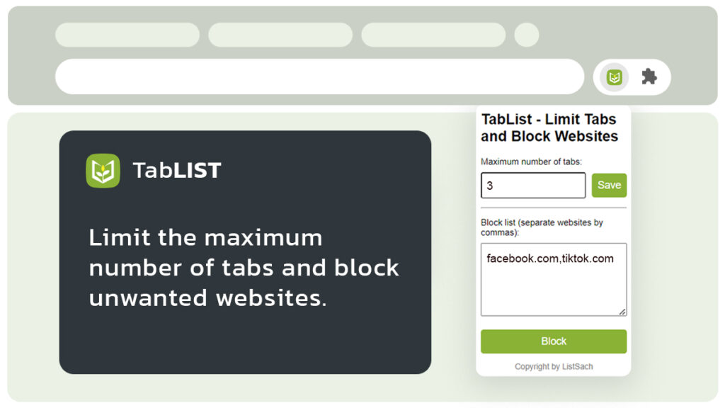 TabLIST-Limit-Tabs-and-Block-Websites-Stay-Focused-Work-Efficiently