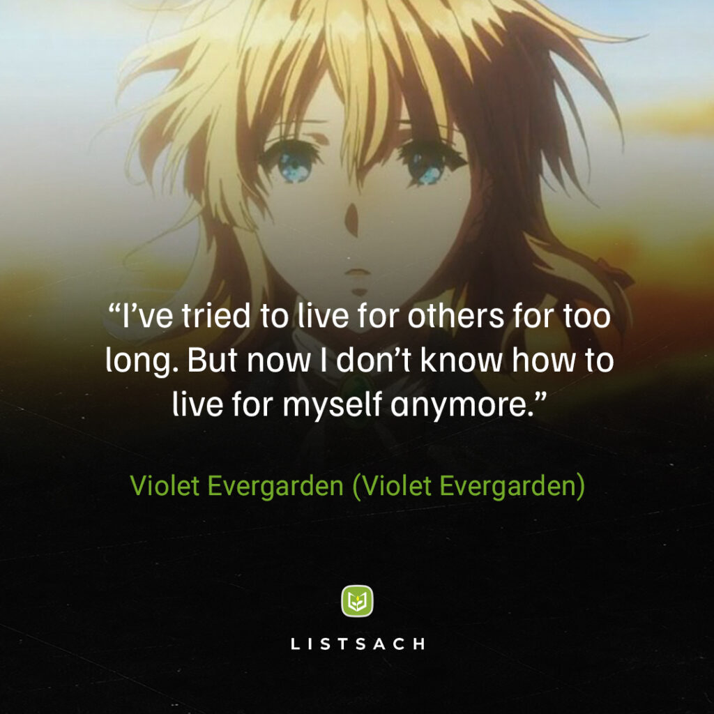 Saddest Anime Quotes About Emptiness and Despair